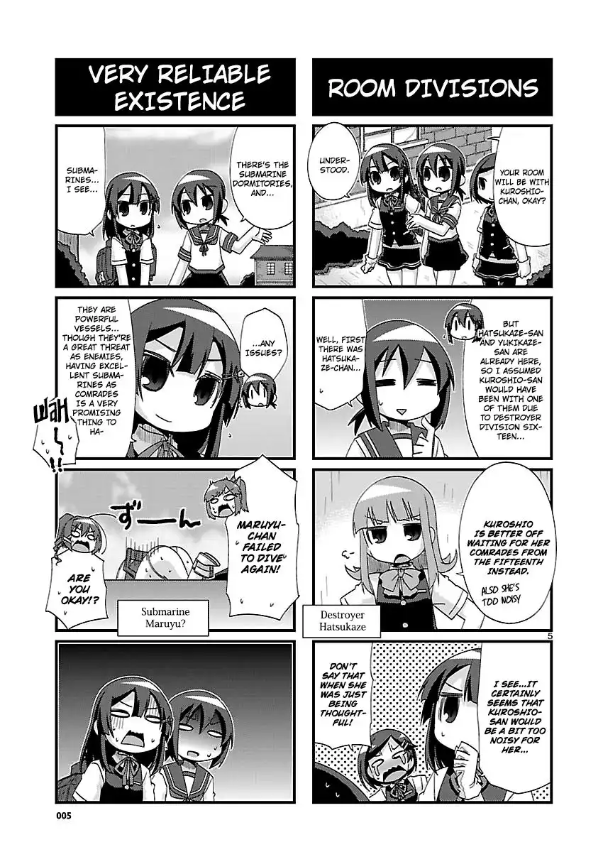 Kantai Collection - Kankore - 4-koma Comic - Fubuki, Ganbarimasu! Chapter 142 5